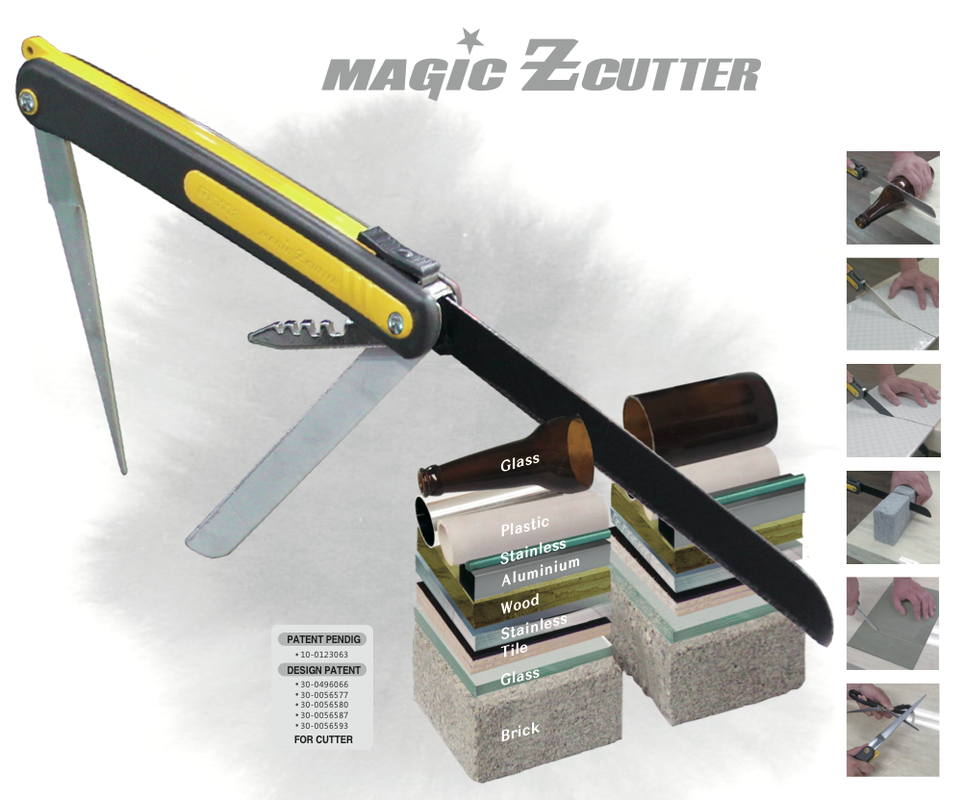 Dao cắt đa năng Magic Cutter ZC-4000 - Cưa được mọi chất liệu - Nhỏ gọn tiện dụng